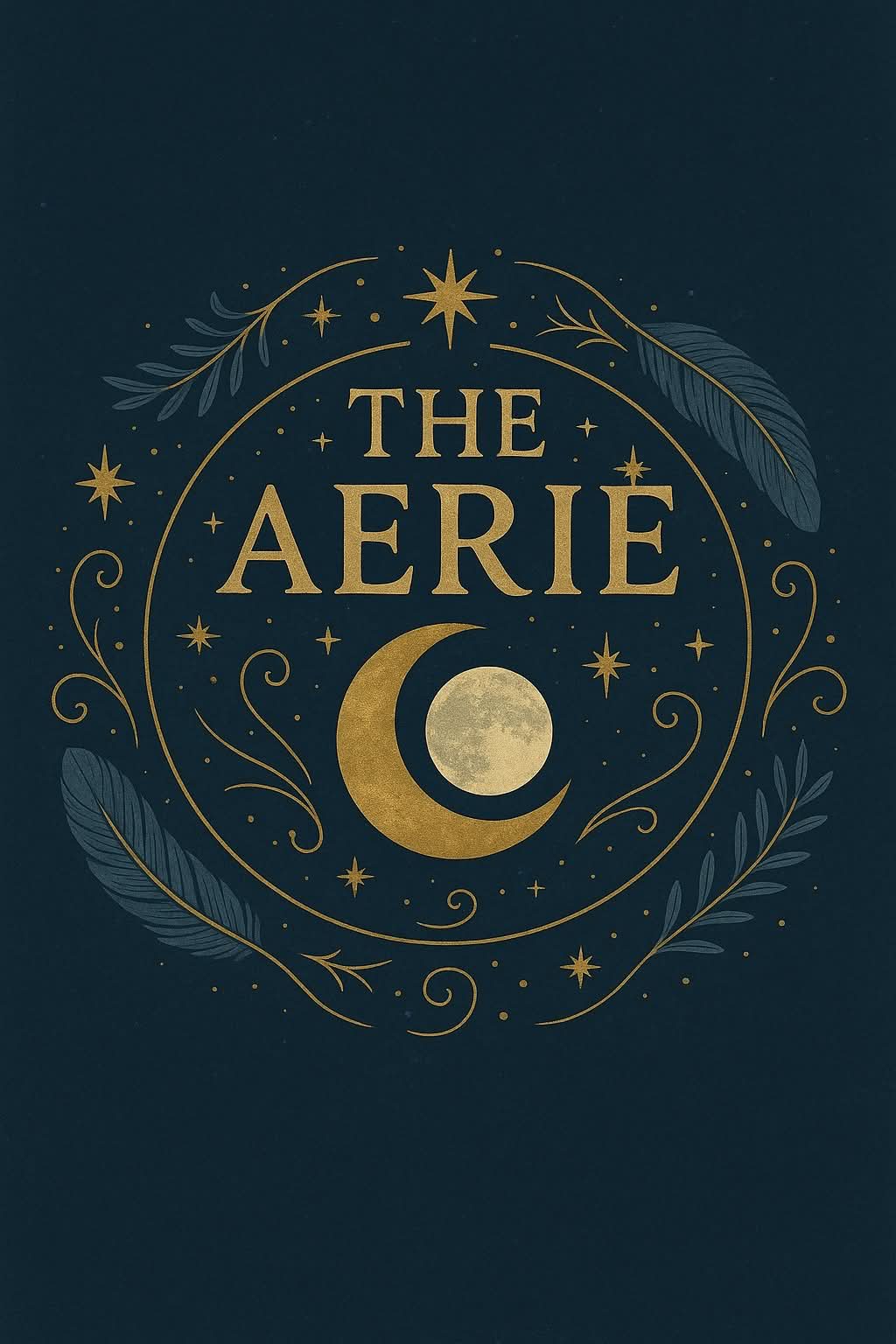 The Aerie &mdash; wellness studio emblem